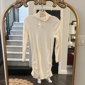 James Perse Ivory Long Sleeve Top